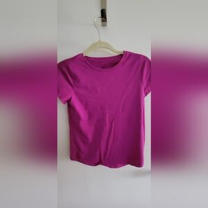 Wonder Nation Fuchsia Short Sleeve Tee Kids XXL